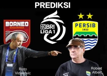 Berikut, PREDIKSI Liga 1 Antara Borneo FC Vs Persib Bandung, Selasa 18 Januari 2022