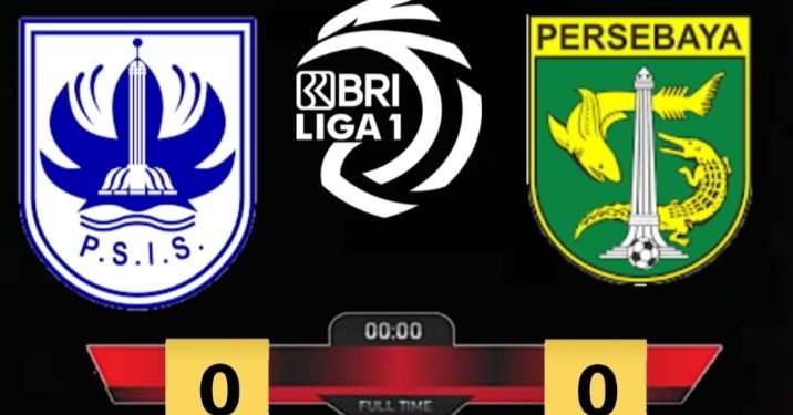 Geser Klasemen Persib Bandung, Persebaya Surabaya Harus Puas Berbagi Angka dengan PSIS Semarang