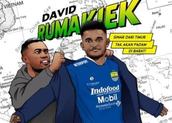 Persib Bandung Datangkan David Rumakiek Gantikan Ardi Idru