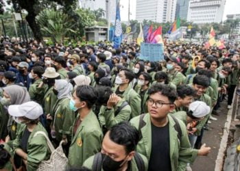 Demo Mahasiswa Tertib dan Damai