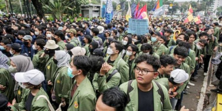 Demo Mahasiswa Tertib dan Damai