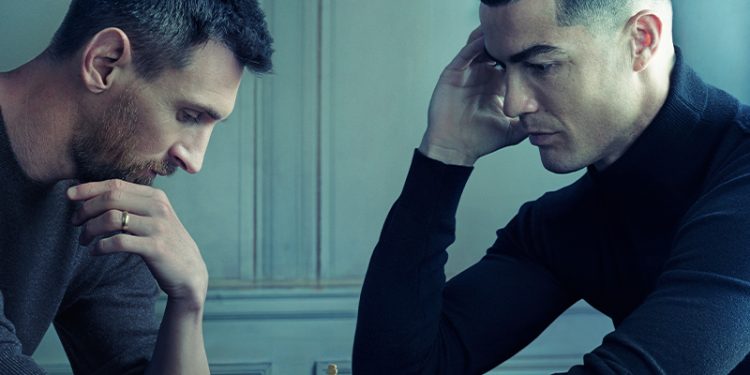 Ronaldo dan Lionel Messi Jadi Bintang Iklan Louis Vuitton