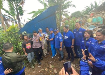 Aksi Peduli Bencana Gempa Cianjur, DPC Partai Demokrat Kota Cimahi Salurkan Bantuan Bagi Korban