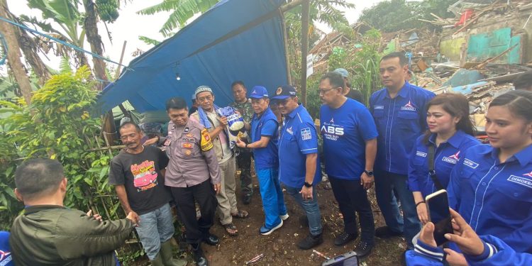 Aksi Peduli Bencana Gempa Cianjur, DPC Partai Demokrat Kota Cimahi Salurkan Bantuan Bagi Korban