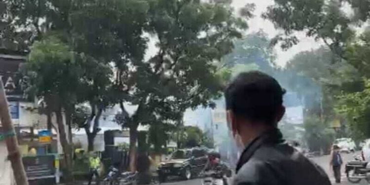 Ledakan Bom Bunuh Diri di Astana Anyar Bandung