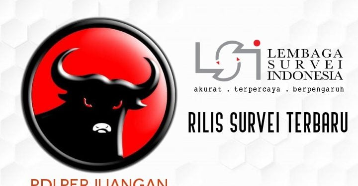 LSI Rilis Hasil Survei Terbaru, PDI Perjuangan Masih Unggul
