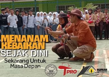 Steve Ewon Dorong Dinas Pendidikan Berdayakan Sekolah Sukseskan Program Penanaman Pohon