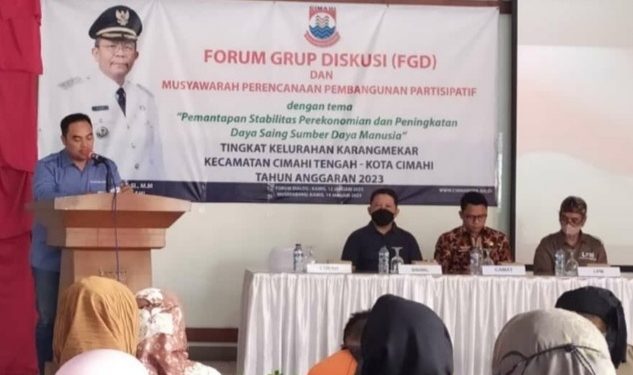 Kelurahan Karangmekar Cimahi Gelar FGD Musrenbang 2023