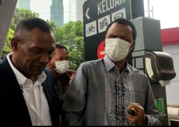 Hercules Ancam Wartawan Saat di Gedung KPK