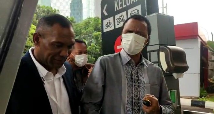 Hercules Ancam Wartawan Saat di Gedung KPK
