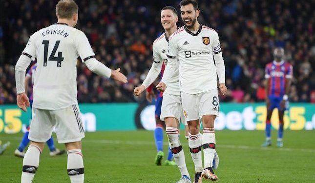 Crystal Palace vs Man United Berakhir Imbang (MU official)