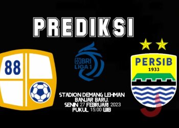 Ilustrasi Prediksi Barito Putera vs Persib Bandung, 27 Februari 2023 - jenggala.id