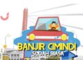 Ilustrasi Banjir Cimindi. Uwo- jenggala.id