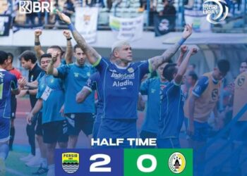 Ciro Alves Antarkan Persib Bandung Kembali Ke Puncak Klasemen