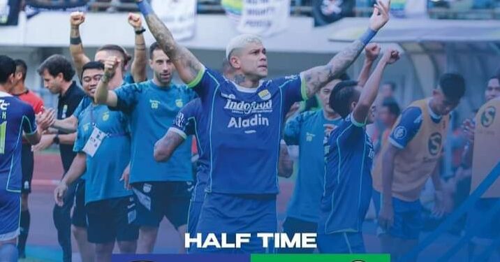 Ciro Alves Antarkan Persib Bandung Kembali Ke Puncak Klasemen