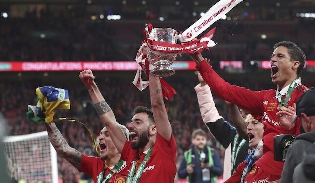 MU saat menjuarai Carabao