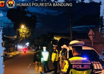 Polresta Bandung gelar patroli untuk cegah balapan liar