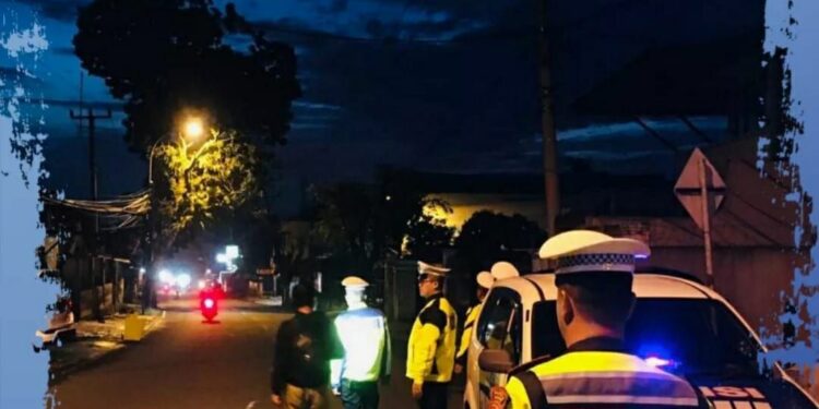 Polresta Bandung gelar patroli untuk cegah balapan liar
