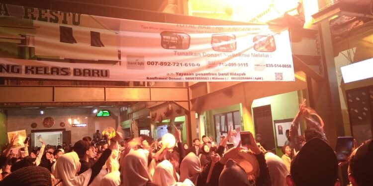 Jelang bulan suci Ramadan, Pesantren Darul Hidayah gelar Pawai Obor