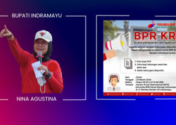 Bupati Indramayu, Nina Agustina minta Bank Perkreditan Rakyat BPR KR buka layanan kepada nasabah