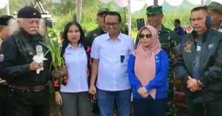 Perhutani menggelar acara penanaman pohon di kawasan Ranca Upas