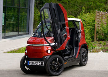 Israel Produksi mobil listrik CT-1 yang bisa membesar dan mengecil