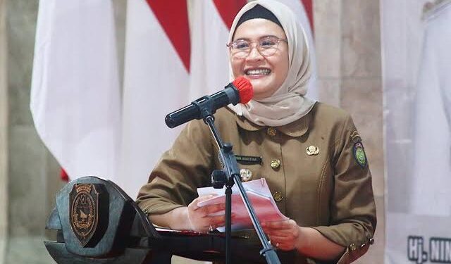 Bupati Indramayu, Nina Agustina soroti minimarket di wilayah Indramayu