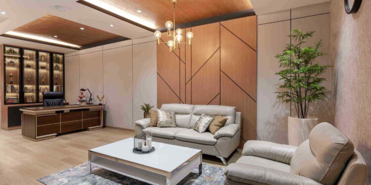 Desain interior kontemporer yang mewah (Arsitag)