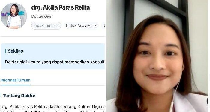dgr. Aldila Paras Relita yang trauma karena Yudo Andreawan