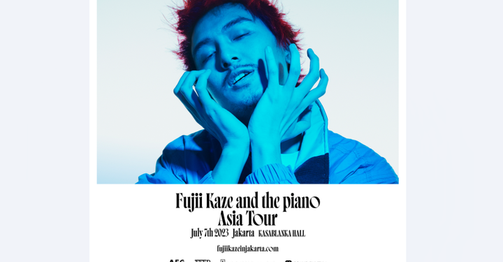Fujii Kaze Gelar Konser di Jakarta, 2 Mei 2023 Tiket Sudah Tersedia