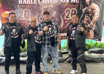 Soaring Eagle Indonesia Harley Davidson Menggelar HUT Grodam Harley Davidson dalam rangka jalin silaturahmi dan berikan santunan kepada anak Yatim