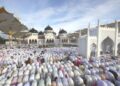 Ilustrasi sholat idul fitri Muhammadiyah