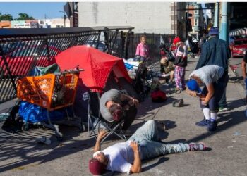 Kensington Philadelphia terkenal dengan kasus narkobanya (Philadelphia Inquirer)