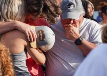 Penembakkan massal di Amerika Serikat (Getty Images via AFP - MEGAN VARNER)