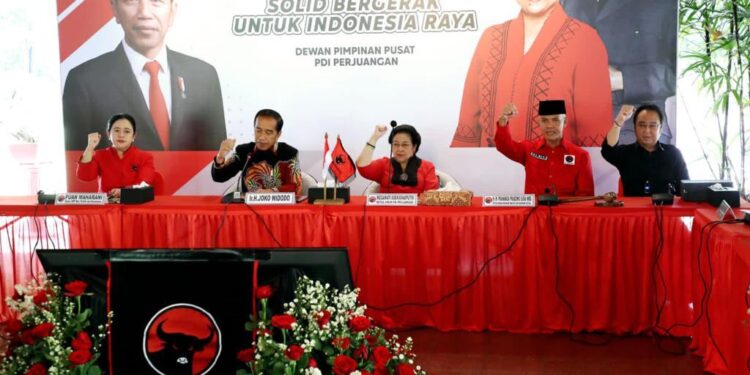 Ganjar Pranowo diusung PDI Perjuangan menjadi Capres