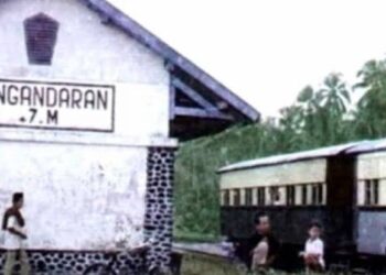 Stasiun Pangandaran bukti sejarah perjuangan rakyat Pangandaran