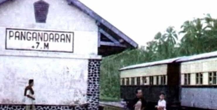 Stasiun Pangandaran bukti sejarah perjuangan rakyat Pangandaran