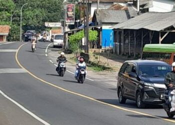 Pantauan arus mudik lebaran di jalur Gentong, Ciawi Tasikmalaya