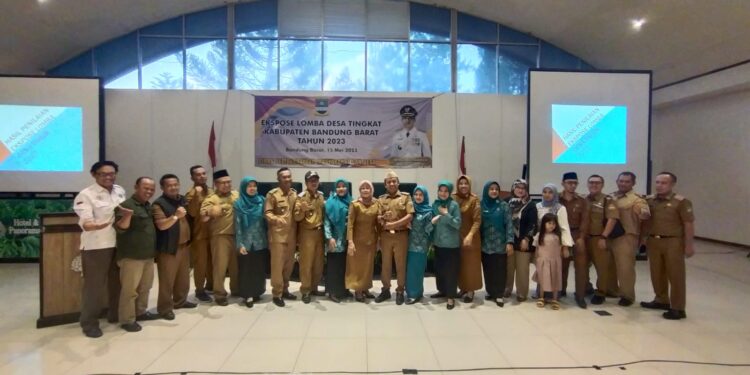Desa Kertawangi dinobatkan sebagai Desa Terbaik tingkat Kabupaten Bandung Barat