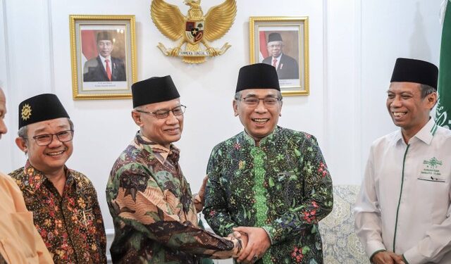 PP Muhammadiyah dan PBNU saling jumpa