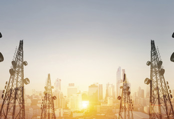 Tower BTS, komponen dan fungsinya (BAKTI)