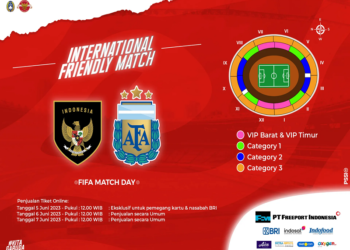 Dalam Waktu Singkat, War Tiket Timnas Indonesia vs Argentina Ludes