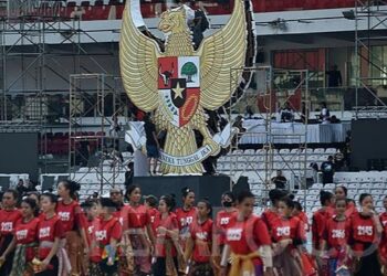 Puncak Bulan Bakti Bung Karno, Ribuan Warga Padati Stadion GBK