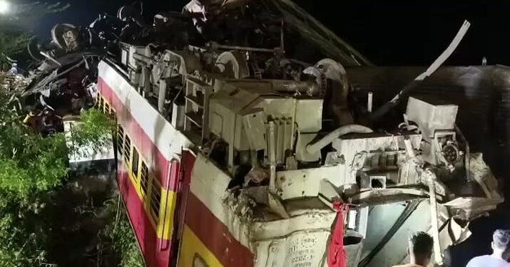 Kecelakaan maut kereta api di India (AFP)