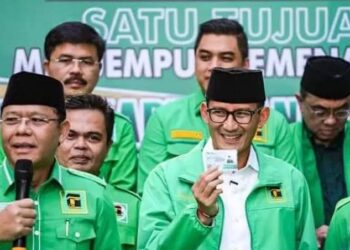 Menparekraf Sandiaga Uno resmi menjadi anggota PPP