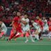 Bali united berhasil mengalahkan PSM Makassar dalam babak play off liga Champions Asia