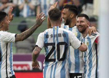 Timnas Argentina Tanpa Messi Saat Lawatan ke Indonesia (AP)