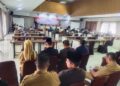 Rapat Paripurna DPRD Kabupaten Bandung Barat saat penyampaian Laporan Pertanggungjawaban Pelaksanaan Anggaran (LPPA) Tahun 2022 dari Bupati Bandung Barat kepada DPRD.