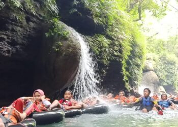 Objek wisata Santirah tutup sementara akibat debit air tinggi karena curah hujan tinggi