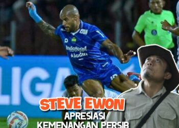 Steve Ewon apresiasi kemenangan Persib Bandung